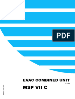 EVAC MSP VII C User Manual