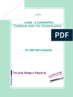 Carbon & Its Compounds CLASS X