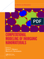 Computational Modeling of Inorganic Nanomaterials: S T. B M A. Z