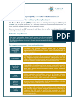 INR Internationalisation