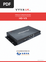 HD-V3 Led Controller Specification