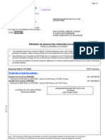 Attestation Paiement Du 30:06:2022 Au 31:07:2022