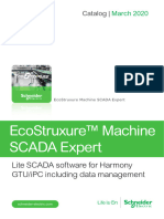 Catalog EcoStruxure Machine SCADA Expert Lite SCADA Software For Harmony GTU-iPC Including Data Management