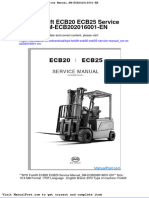 Byd Forklift Ecb20 Ecb25 Service Manual SM Ecb202016001 en