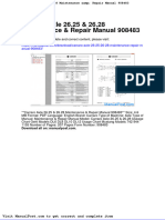 Carraro Axle 26-25-26 28 Maintenance Repair Manual 908483