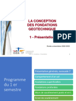 ISBA TP - Conception Fondations - Généralités