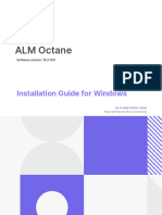 ALM Octane Installation Guide For Windows