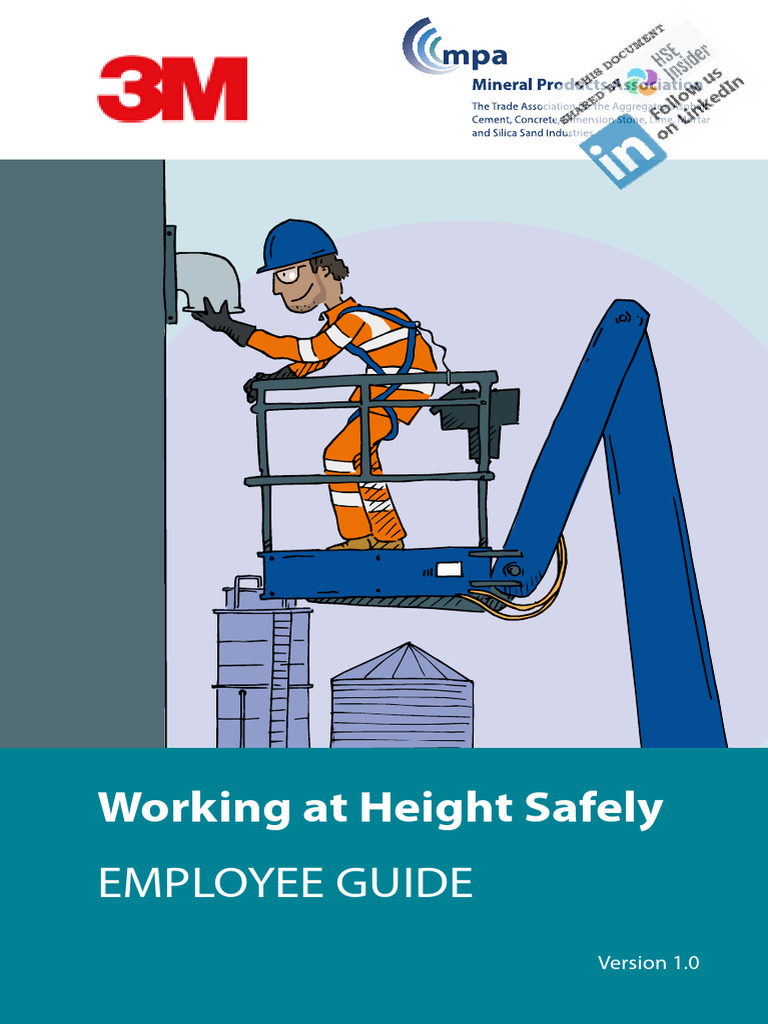 Working At Height Safely Pdf Risk Safety