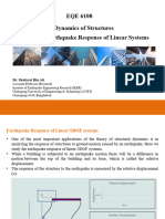 4. Earthquake Response of Linear System