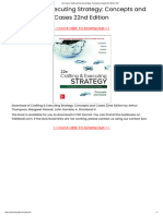 of Crafting & Executing Strategy - Concepts and Cases 22nd Edition PDF