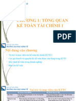 Chuong 1 - Tong Quan Ke Toan Tai Chinh