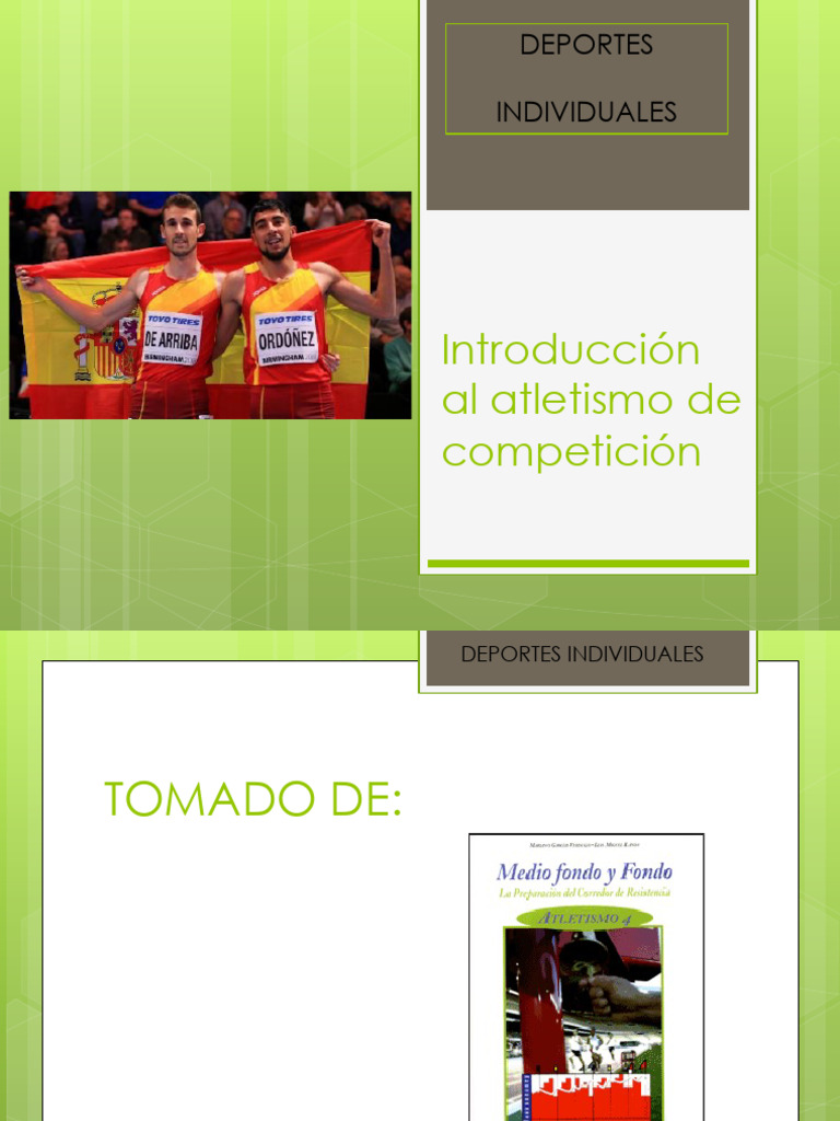Tema 1-Introducción Al Atletismo | PDF | Deportes | Deporte del atletismo