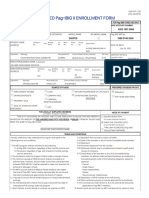 Modified Pag-Ibig Ii Enrollment Form | PDF | Government Finances ...