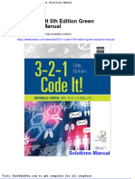 3 2 1 Code It 5th Edition Green Solutions Manual
