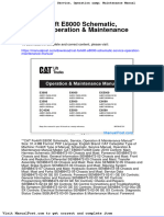 Cat Forklift E8000 Schematic Service Operation Maintenance Manual