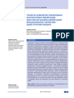 Təhsilin Humanitar Paradiqmasi Kontekstində Ümumtəhsil Məktəbləri Şagirdlərinin Şəxsi Müqəddəratini Təyinetmə Qabiliyyətinin İnkişafi