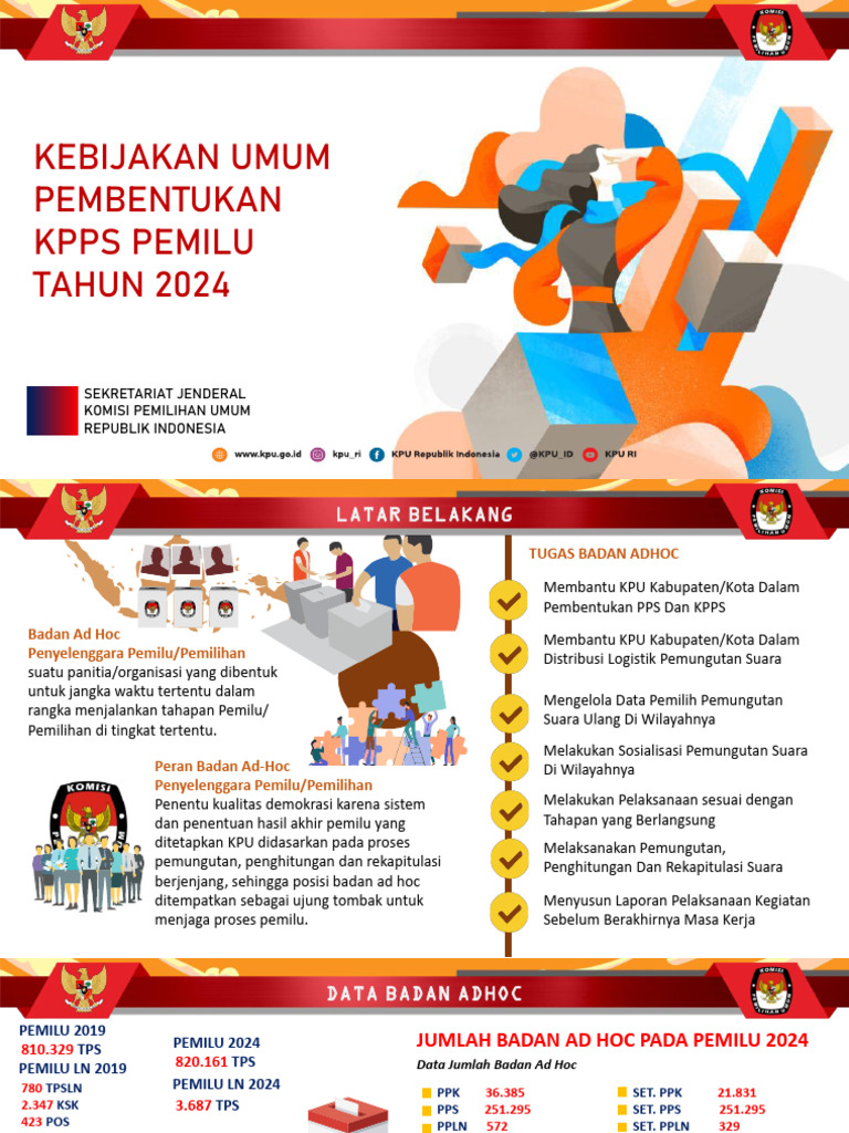 Kebijakan Pembentukan KPPS Pemilu 2024 | PDF