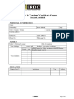 Application Form PTCC 60
