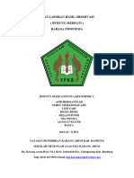 Teks Laporan Hasil Observasi-1