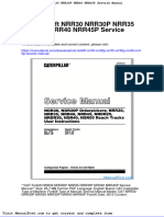 Cat Forklift Nrr30 Nrr30p Nrr35 Nrr35p Nrr40 Nrr45p Service Manual