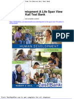 Human Development A Life Span View 7th Edition Kail Test Bank