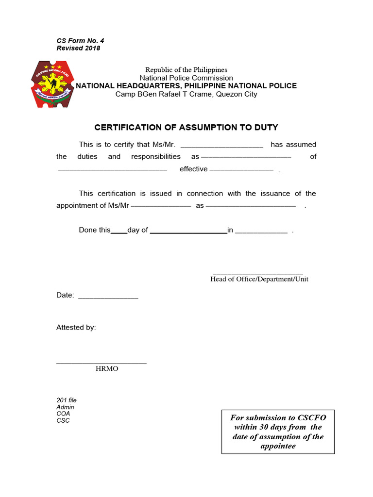 5-cs-form-no-4-certification-of-assumption-to-duty-1-pdf