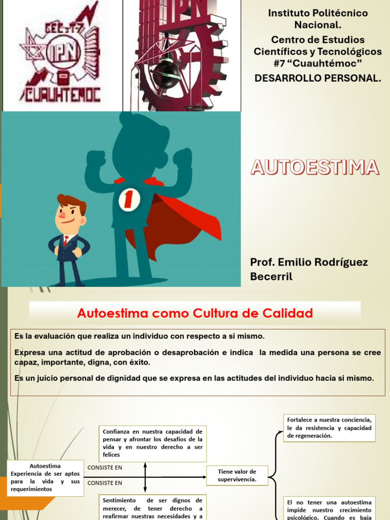 Autoestima: Clave para el Desarrollo Personal | PDF | Autoestima ...