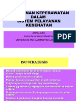 Pelayanan Keparawata Dalan Sistem Pelayanan Kesehatan