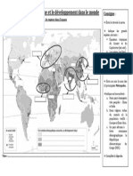 Carte Croissance Demographique Et Developpement Dans Le Monde