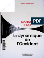 Norbert Elias, La Dynamique de L'occident