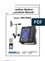 Weather Station Operation Manual: Model