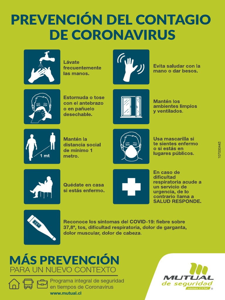 Prevención Del Contagio de Coronavirus | PDF