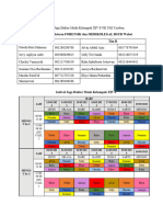 Jadwal Forensik XIV-F