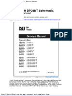 Cat Forklift Dp25nt Schematic Service Manual