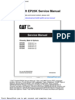 Cat Forklift Ep25k Service Manual