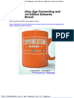Communication Age Connecting and Engaging 2nd Edition Edwards Solutions Manual