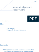 Plateforme de Signature Pour ATPS2