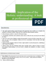 Ch.2. Implication of The Holistic Understanding