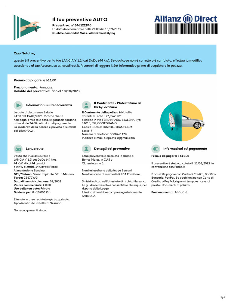LA NOSTRA OFFERTA visual data 3