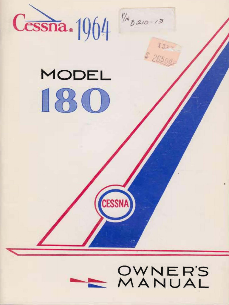 CESSNA 180 OWNERS MANUAL PDF intelligence overview