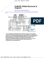 Cat Forklift Mcfe p5000 Electrical Hydraulic Diagram