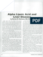 Alpha Lipoic Acid and Liver Disease!!!!!!!!!