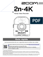 Guía Cámara Zoom Q2N4K