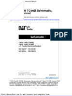 Cat Forklift Tc60d Schematic Service Manual