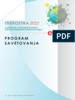 ENERGETIKA 2022 Program Savetovanja