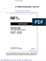Cat Forklift v50d Schematic Service Manual