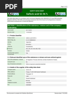 Sulfuric Acid Risk Assessment Report | PDF | Personal Protective ...