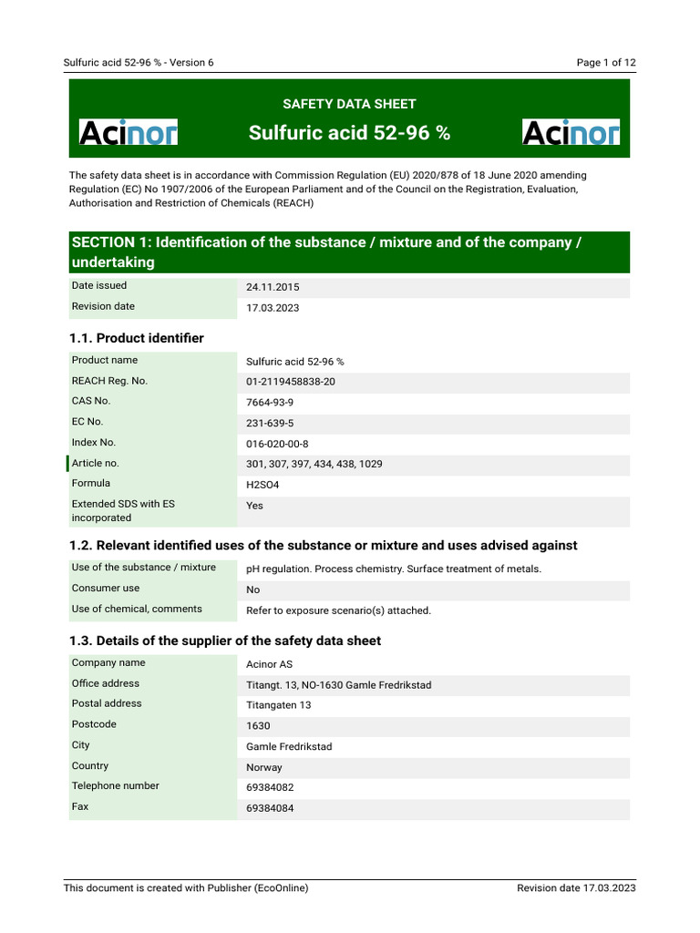 sulfuric-acid-52-96-msds-acinor-pdf-dangerous-goods-chemistry