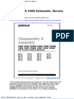 Cat Forklift v40d Schematic Service Manual