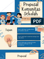 Proposal Komunitas Sekolah